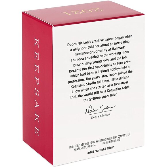 New! Wizard of Oz Ruby Slippers Hallmark Keepsake Christmas Ornament 2021 Witch - Picture 2 of 5